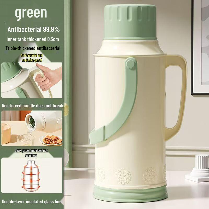 Deouxingguang 3.2L Double-Layer Glass Insulated Thermos