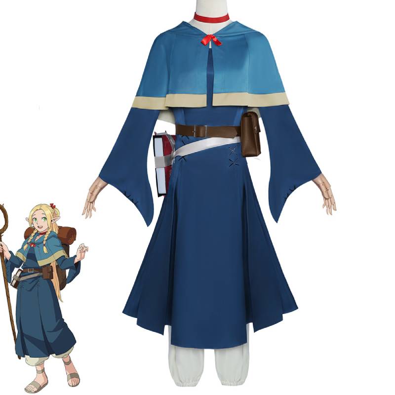 In Delicious Dungeon Marcille Donato Chilchuck Tims Falin Touden Cosplay Set
