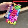 2DFlat Samsung Phone Case Colorful Bear Pattern Phone Case Applicable To Galaxy S22 S23 S24 S25ULTRA S26 A12 A13 A14 A15 A16  A34 A35 A54 A55