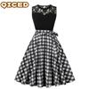 Fashion Summer Spring Sleeveless O-Neck Casual Dresses