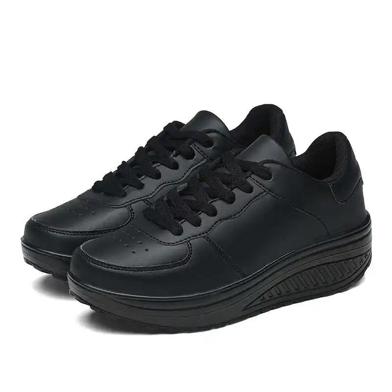 Fashion Height Increasing With Holes Woman's Tennis Exerciser Casual Sneakers Size 46 Hawaiian Shoes Sports Type New Collection