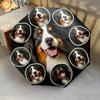 1 PC Automatic Folding Umbrella - Bernese Mountain Dog2 Pattern, Portable & Foldable Design with 8 Ribs, Christmas Birthday Gifts