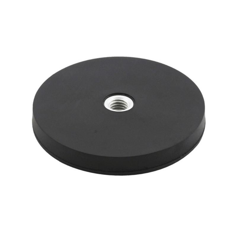 Magnetická montážní deska s odolným gumovým obalem a standardním vnějším závitem pro venkovní světlo, střešní světlo auta