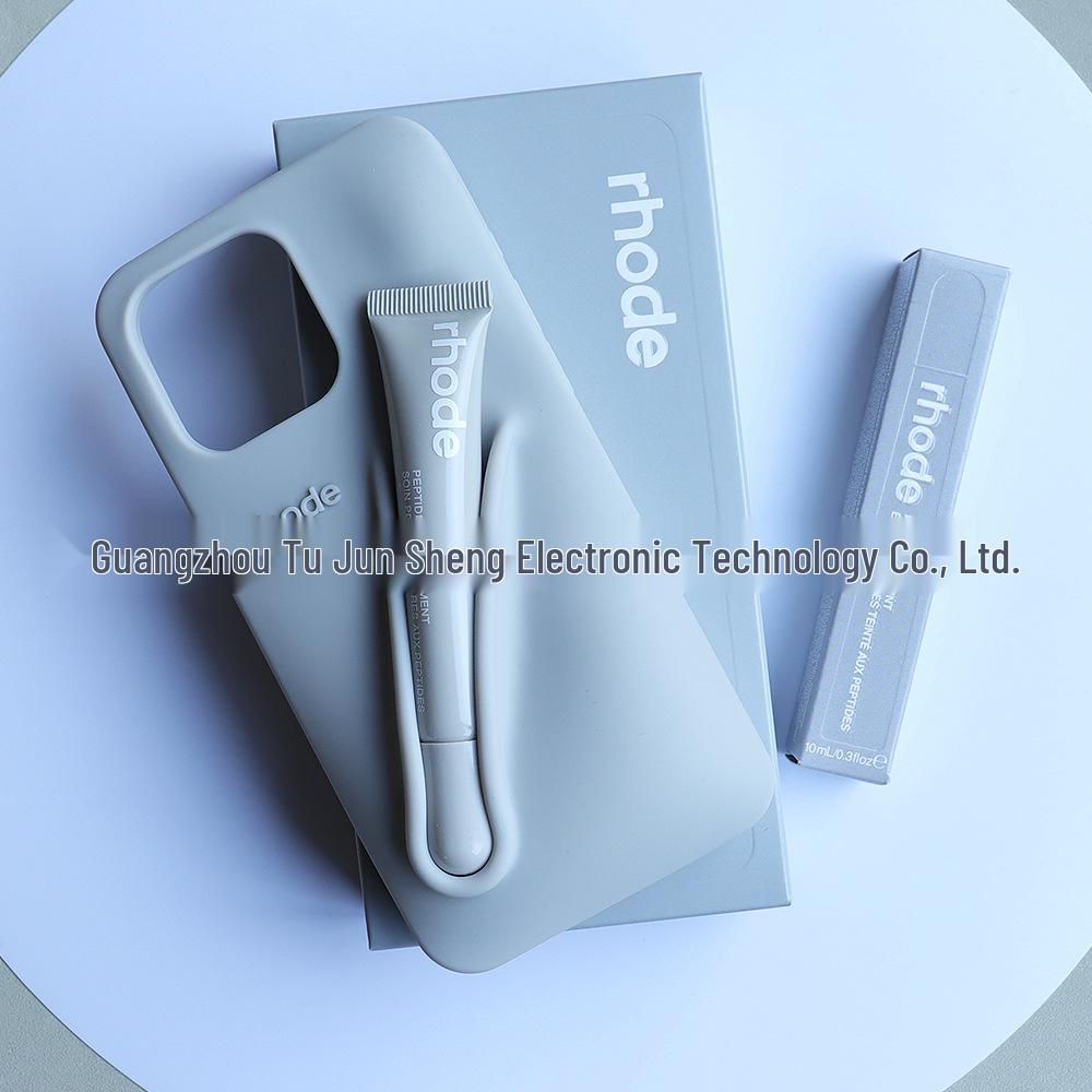 

Набор чехлов для телефона RHODE Lipstick Lip Gloss для iPhone 14/15/16 Pro Max iPhone 13