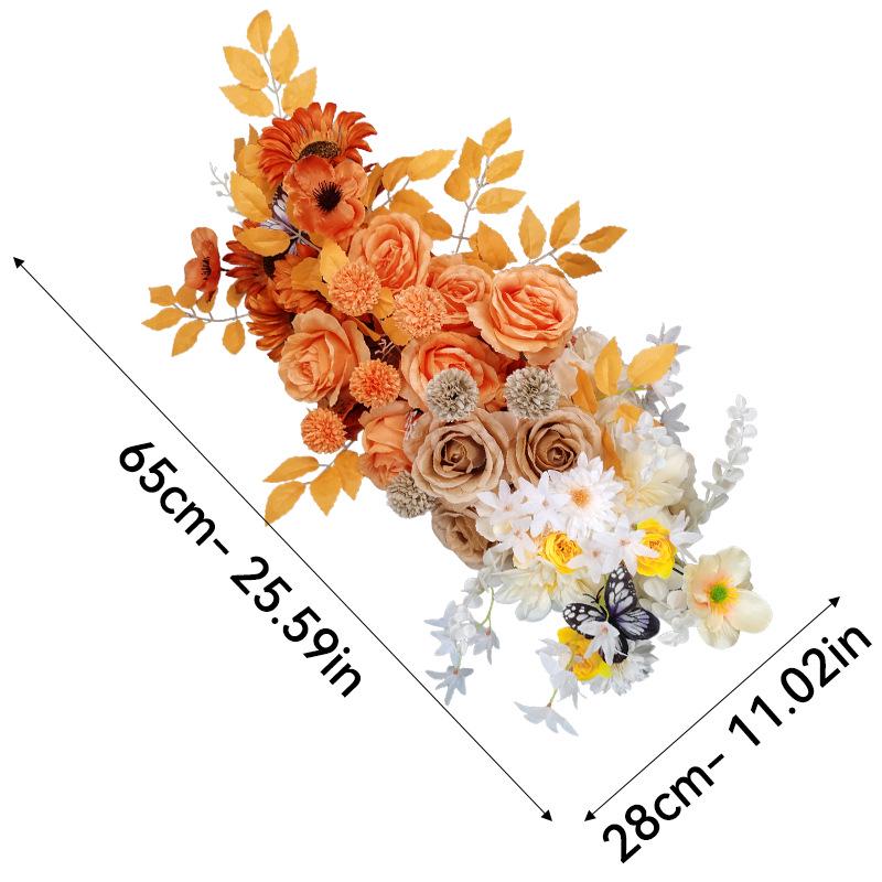 Autumn Artificial Flower Arrangement for Wedding, Party, Hotel, Thanksgiving, Halloween Decor