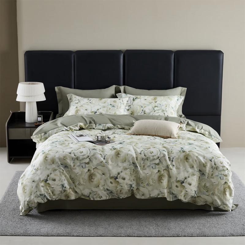 Saint Funy 60s Xinjiang Long-Staple Cotton Digital Print 4-Piece Bedding Set