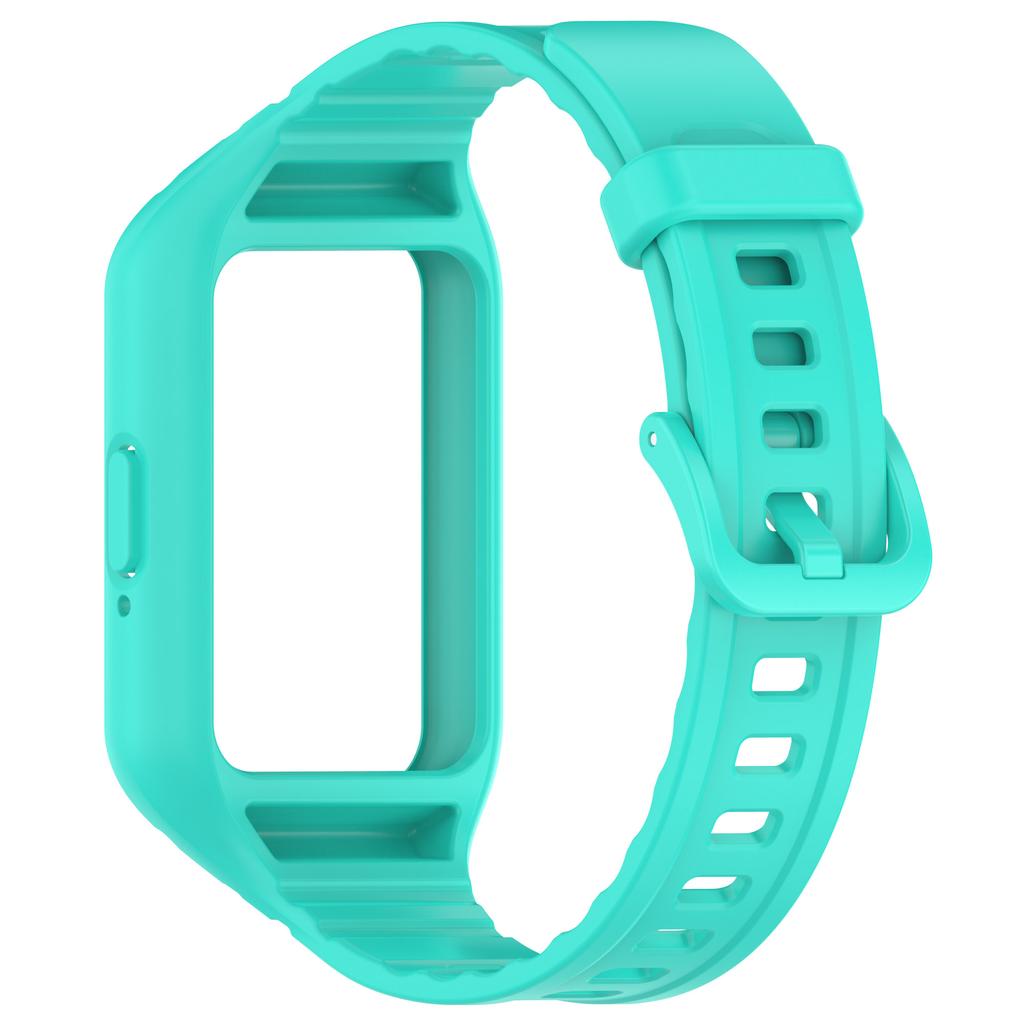 Integrated strap For Samsung Galaxy Fit 3 SM-R390 Watchband Durable Silicone Sport Not Seperated Adjustable Wristband Accessori