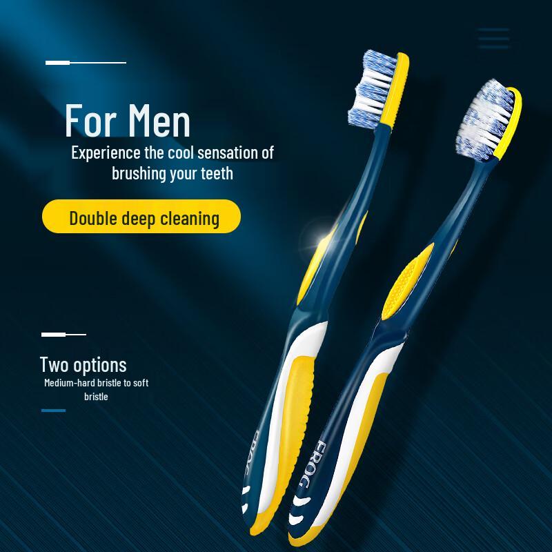 

Frog Dual-Effect Plus 987 Men s Toothbrush (2-Pack)
