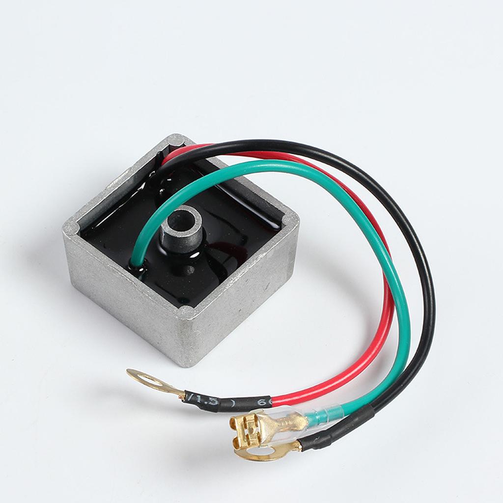 Voltage Regulator Aluminum Voltage Stabilizer Rectifier 27739G01 27739 G01 Replacement for Golf Cart Kart ClubCar 1990