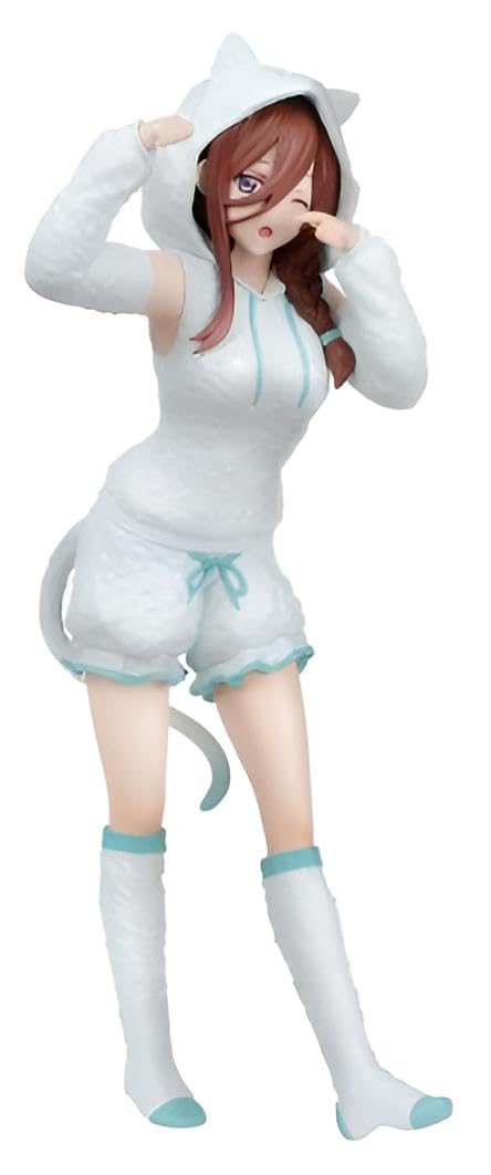 Пять Невест Fascinity Figure Накано Мику Фигурка с капюшоном и кошачьими ушками