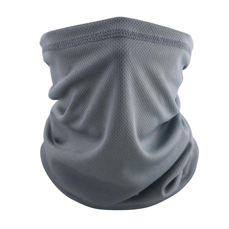 Breathable Quick-Dry Neck Gaiter: Outdoor Cycling Face Mask & Mesh Neck Warmer Headscarf