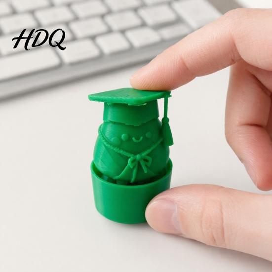 Office Stress Reliever 3D Printed Simulated Citrus Clicker Relieve Decorative Sculpture Compact