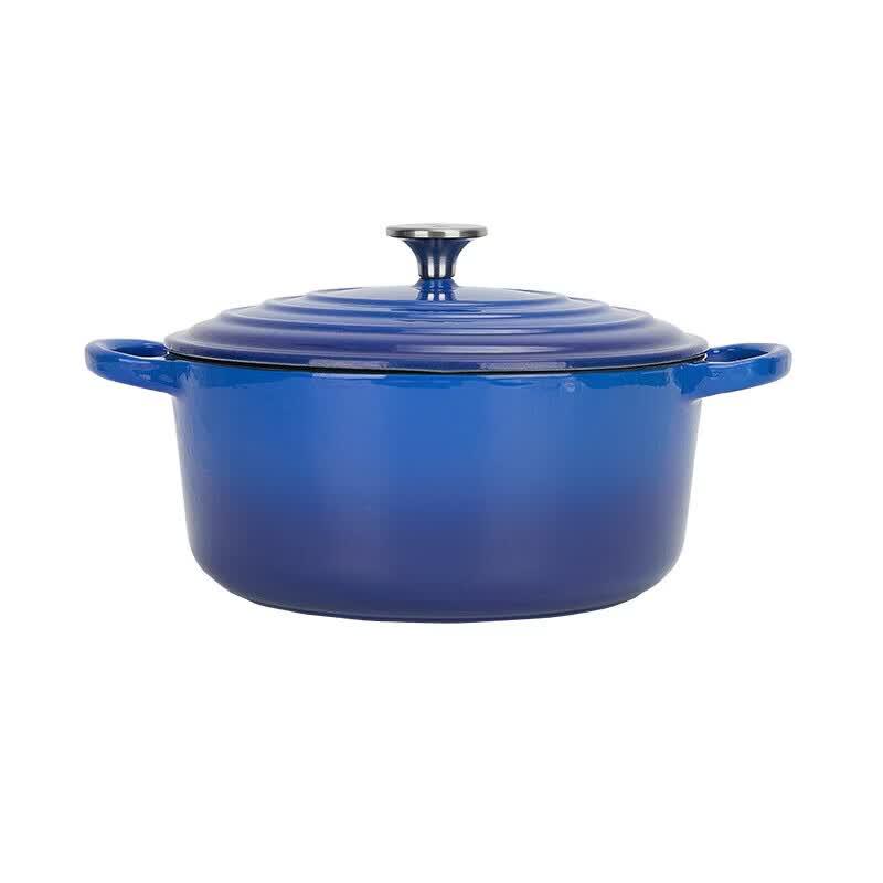 Zhang Xiao Quan Caiyi Cast Iron Enamel Pot