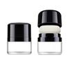 Portable Loose Powder Box With Mirror Travel Powder Case With Mushroom Sponge Puff Cosmetic Case Blusher Powder Jar Container