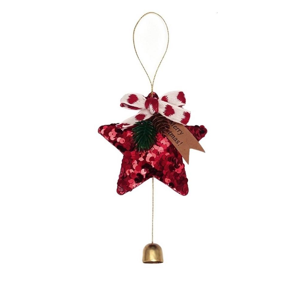 Sequins Sequin Star Hanging Pendant Multi‑Color Christmas Decorations  Christmas Tree Decor