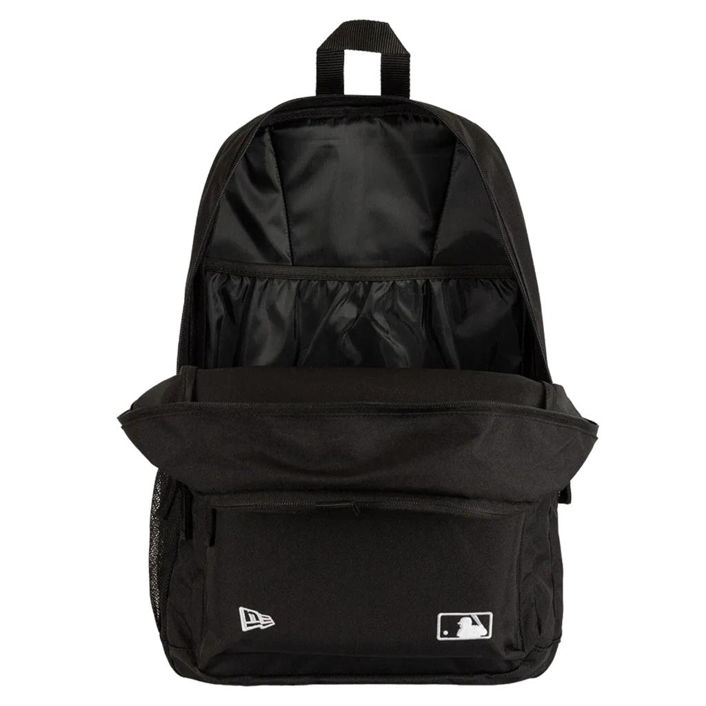 New Era MLB New York Yankees Delaware Backpack, Unisex Black Backpack