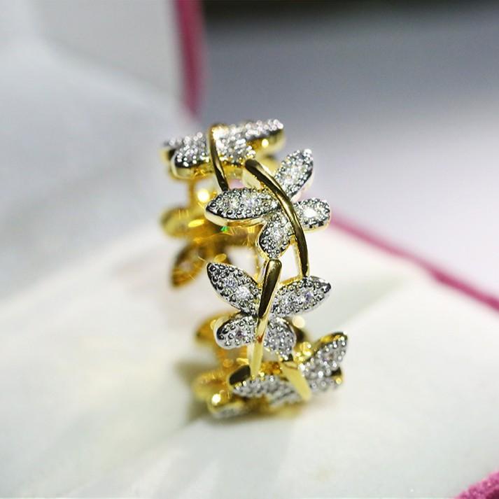 Jewelry Butterfly Gold Ring Women'S Jewelry