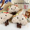Cute Mini Breakfast Series Keychain Doll - Wedding Favor & Bag Charm