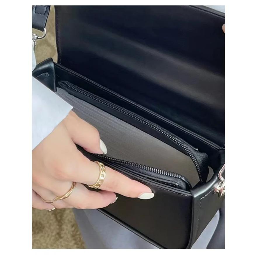Umhängetaschen Mode PU-Leder Box Schultertaschen für Frauen Lässige Handytaschen Stilvolle kleine quadratische Taschen Damenhandtaschen