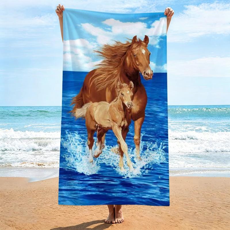 Ultra Absorbent Quick Dry Microfiber Beach Towel Pool Swim Spa Travel Lightweight Bath 70x140cm