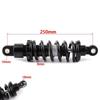 Motorcycle Dirt Bike Rear Shock 250mm Absorber for Electric Scooter Four Wheel ATV Upgrade