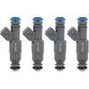 SCITOO FJ303 4Pcs 4 Holes Fuel Injectors fit for Ford for Contour 2.0L 1999 2000, for Ford for Escape 2.0L 2001 2002 2003 2004, for Mazda for Tribute