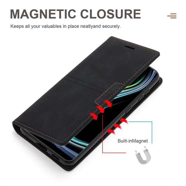 Suitable for Samsung S25Ultra phone case, flip cover A17, skin-feel dreamy magnetic suction S24FE card slot protective case