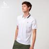 HAZZYS Men's Solona Contrast Collar Short Sleeve Polo Shirt