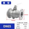 Xuncheng Cast Steel Flange Ball Valve