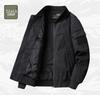 2024 Men's Plus Size Cotton Pilot Jacket - Spring/Autumn Lightweight Long Sleeve Baseball Workwear