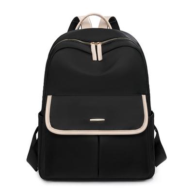 Fashionable Soft Leather Large-capacity Travel Backpack Dual-purpose Single-shoulder Schoolbag