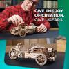 Ugears Trike UGR-S Wooden Puzzle 3D Craft 70216 3D Puzzle No Glue or Tools Required