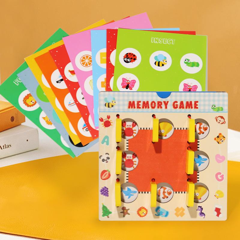 Early Education Memory Challenge Flip Chess Game Logical Thinking Training Children'S Mental Intelligence Development Educational Toys