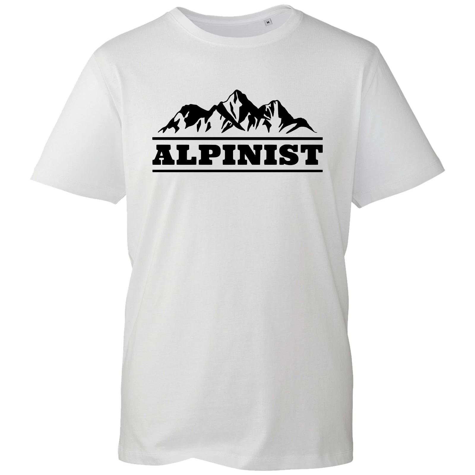 

Mountains Alpinist Climber Movie Mens Hiking Climbing Top 100% Cotton T-Shirt 4XL
