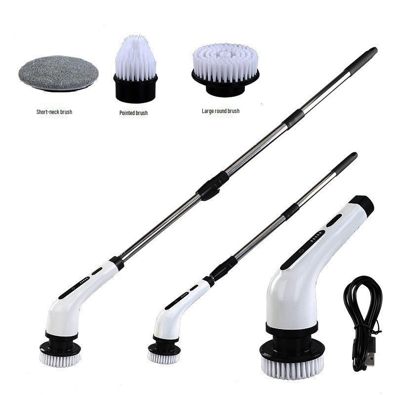 Multi-Function Electric Cleaning Brush for Kitchen, Bathroom & Floor