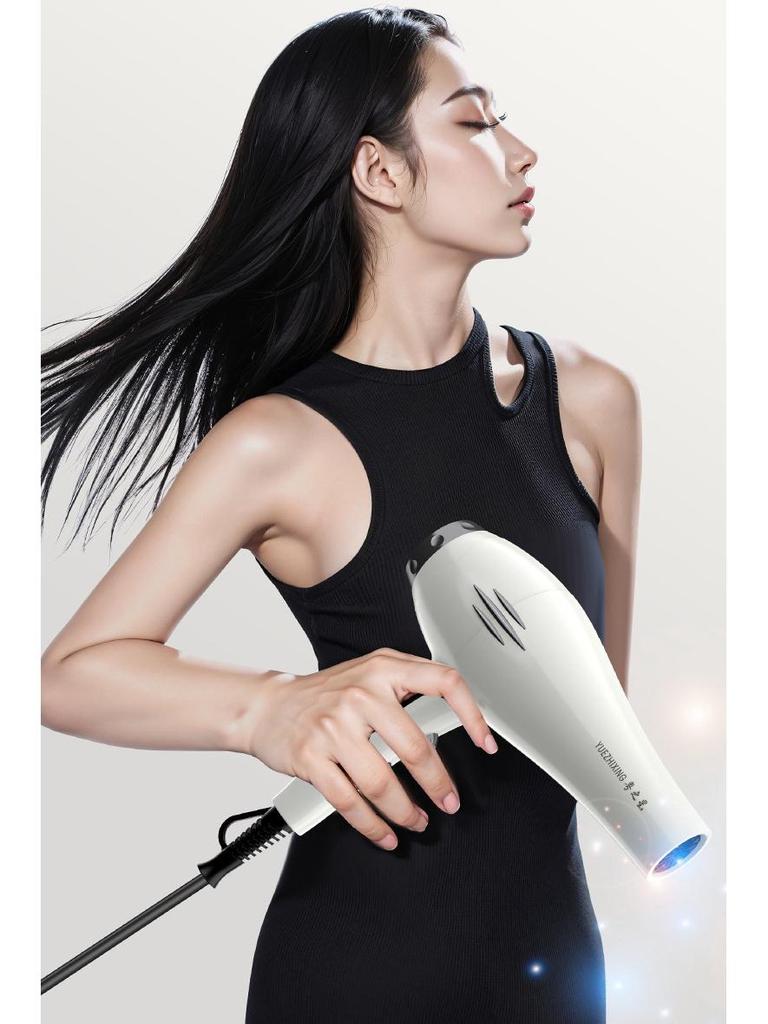 High-Power Hair Dryer with Negative Ion Technology for Salon & Home Use - Fast Drying with Hot & Cold Air
