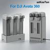 111W for DJI AVATA 161 Drone Battery Charging Base 1/1-Port Charger Intelligent Fast Charging Hub Portable Power Bank Accessory
