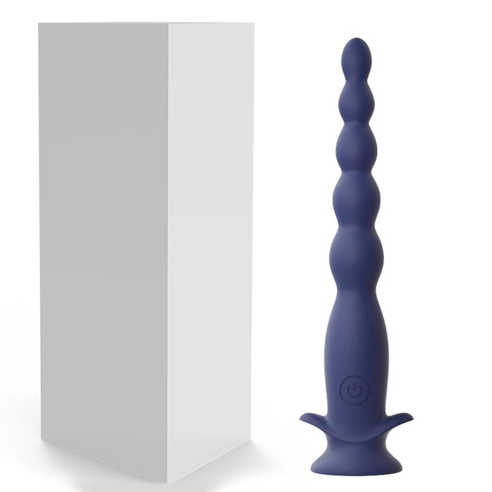 10 Speed Anal Bead Vibrator Vibrator Hip Plug Female Vaginal Ball Dilated Sex Toy Adult Toy Prostate Massager Masturbator