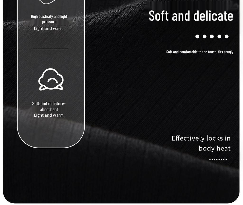 Women's Black Bodycon Inner Dress - Sexy Spring, Summer, Autumn Overcoat Base 2025