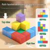 Colorful Magnetic 3D Geometry Cube Model – Educational Building Blocks