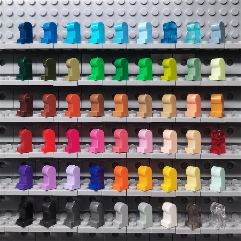

100 шт. DIY MOC Для 972 Будівельні блоки Фігурки деталі Для частини тіла Нога, Ліва 100pcs