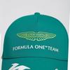 (A) Aston Martin Formula One F1 Baseball Cap Aston Martin Racing Team Alonso 2023