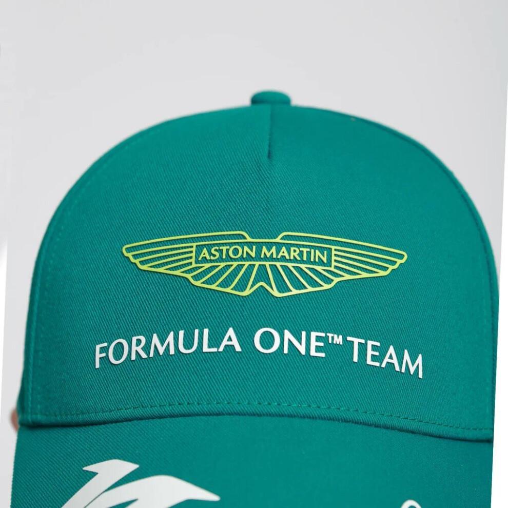 (A) Aston Martin Formula One F1 Baseball Cap Aston Martin Racing Team Alonso 2023
