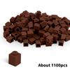 500g1x1 DlY Construction Blocks Thick FiguresBricks 2x2 Dots Instructive Creative SizeCompatible Featuring Plastic Playthings forChildren