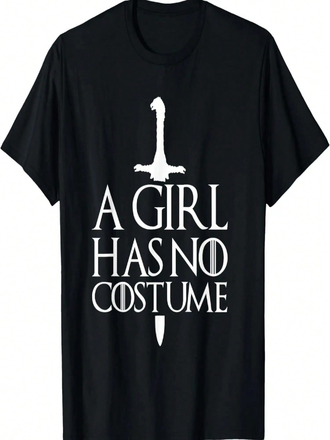 Geek Details A Girl Has No Costume T Shirt S разноцветный