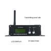 Transmisor Receptor Controlador Inalámbrico DMX 512 2.4G Pantalla LCD Potencia Ajustable Repetidor