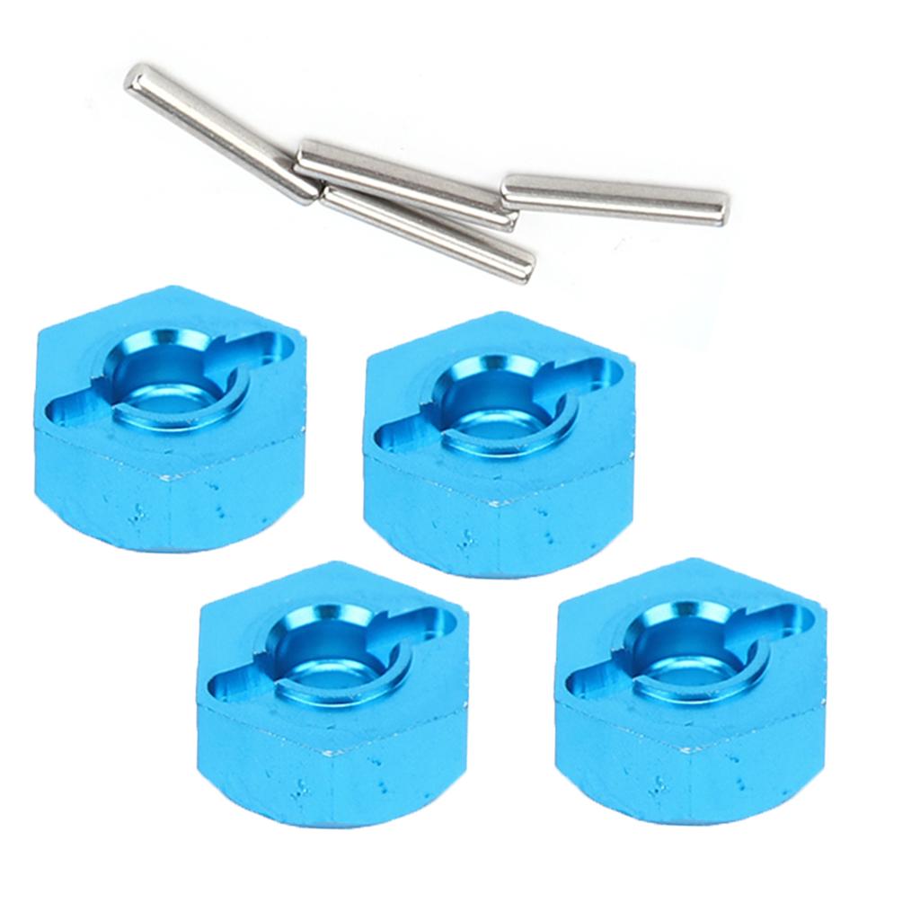 5MM Wheel Hex, Pins Fit for   1 14 144001 Ruote Bianche Mount Hubs Nut with Kit   RC CarBlue 1266B