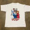 2026 Estate Nuovi Arrivi Stampa Stile Streetwear con Motivo Evangelion T-shirt a Maniche Corte Stile Y2K Adatta Sia a Unisex che a Unisex