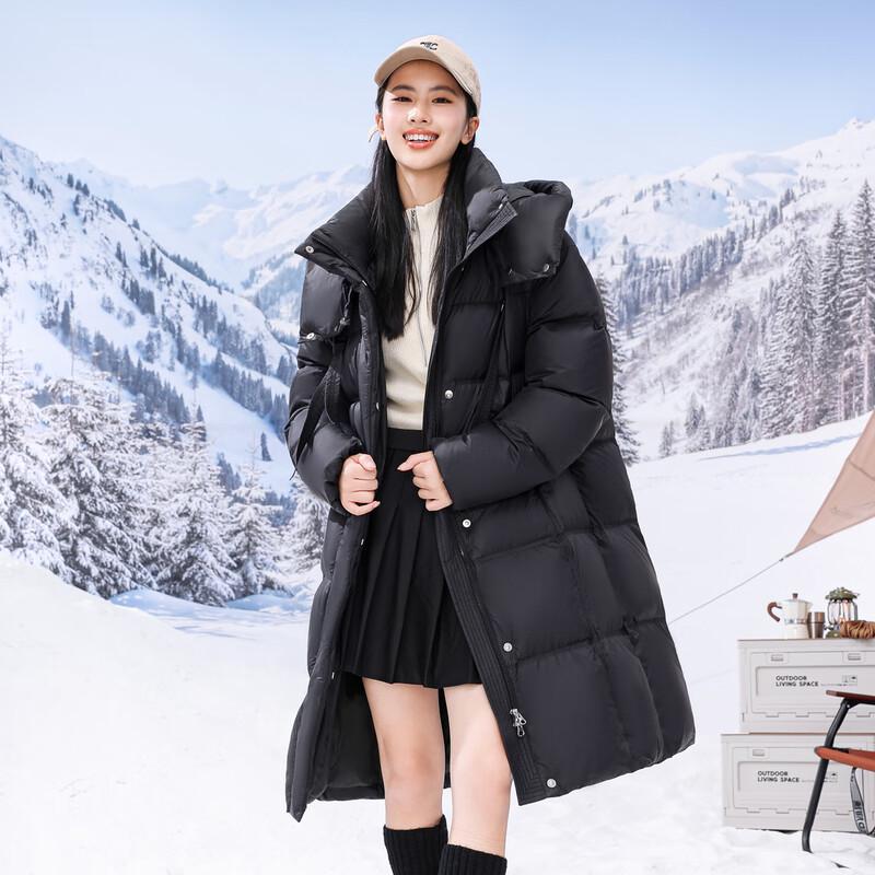 

Snowflying 2025 Women s Detachable Hood Thickened Down Jacket X40148328F L 165