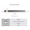Jingqingfu Premium Alloy Chopsticks